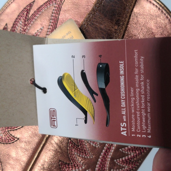 ARIAT- NEW Calamity Jane Cowboy Boots - Picture 11 of 16